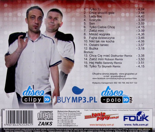 ITEX: Tylko Ciebie Chcę [CD]
