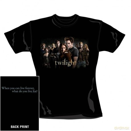 Twilight: Charactergroup (girl) Black (S) [T-SHIRT]