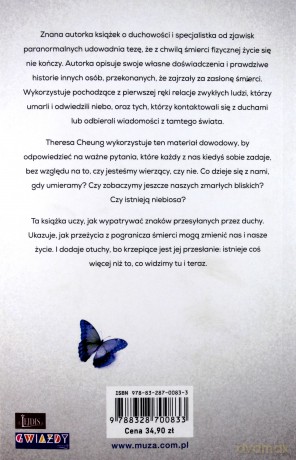 Życie po śmierci naprawdę istnieje - Theresa Cheung [KSIĄŻKA]