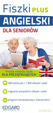 Angielski dla seniorów. Fiszki plus [KSIĄŻKA]