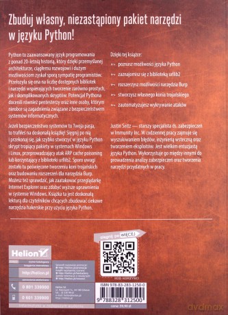 Black Hat Python. Język Python dla hakerów i pentesterów - Justin Seitz [KSIĄŻKA]