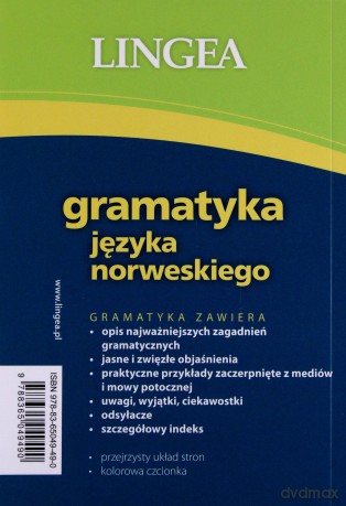 Gramatyka języka norweskiego [KSIĄŻKA]