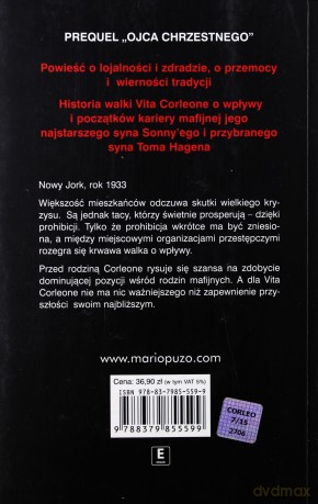 Rodzina Corleone - Mario Puzo [KSIĄŻKA]