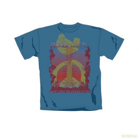 Woodstock 40th Anniversary: Roll Call Blue (L) [T-SHIRT]