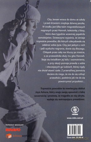Trzynaście powodów - Jay Asher [KSIĄŻKA]