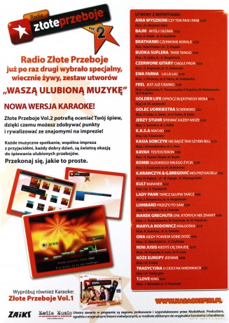 Karaoke Złote Przeboje vol. 2 (z mikrofonem) [GRA PC]
