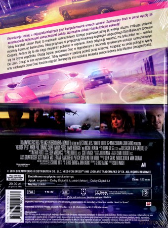 Need For Speed (booklet) [DVD]