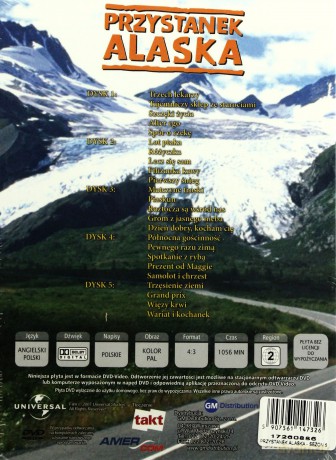 Przystanek Alaska Sezon 5 [BOX] [5DVD]
