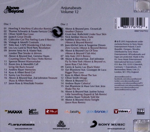 Above & Beyond: Anjunabeats vol. 12 [2CD]