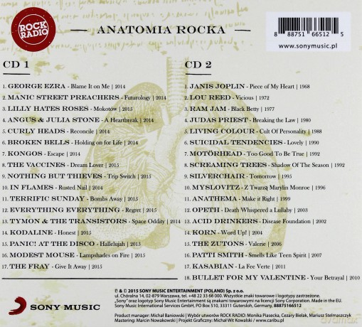 Rock Radio: Anatomia Rocka [2CD]