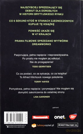 Dziewczyna z pociągu - Paula Hawkins [KSIĄŻKA]