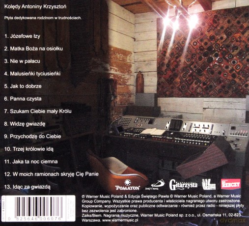 Antonina Krzyszton: Kolędy Antoniny Krzyszton [CD]