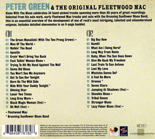Peter Green: Alone With The Blues (digipack) [2CD]