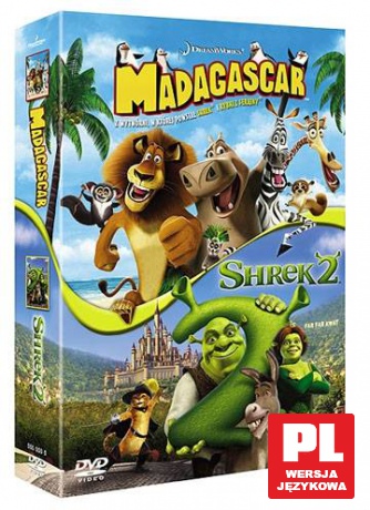 Madagaskar+Shrek 2 [2DVD]