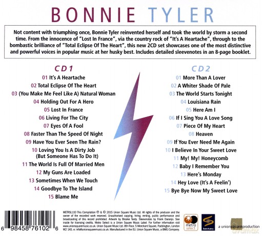 Bonnie Tyler: The Very Best Of (digipack) [2CD]