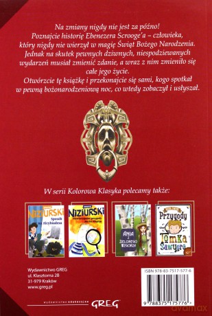 Opowieść wigilijna - Karol Dickens [KSIĄŻKA]