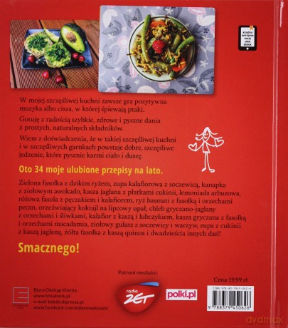 Szczęśliwe garnki. Kulinarne przepisy na lato - Beata Pawlikowska (twarda) [KSIĄŻKA]