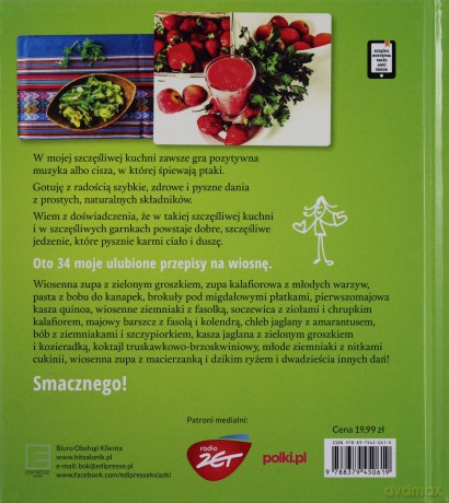 Szczęśliwe garnki. Kulinarne przepisy na wiosnę - Beata Pawlikowska (twarda) [KSIĄŻKA]