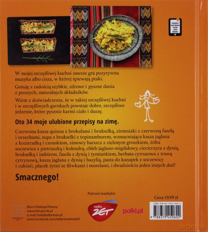 Szczęśliwe garnki. Kulinarne przepisy na zimę - Beata Pawlikowska (twarda) [KSIĄŻKA]