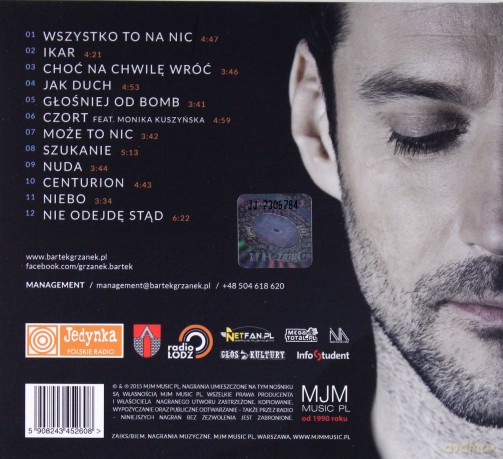 Bartek Grzanek: Duch [CD]