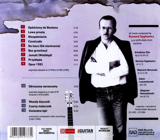 Ryszard Sygitowicz: Bez Grawitacji [CD]