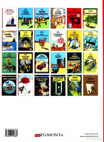 Lot 714 do Sydney. Przygody Tintina (Tom 22) - Herge [KOMIKS]