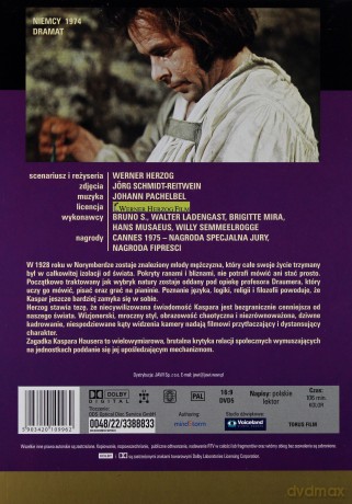 Zagadka Kaspara Hausera [DVD]