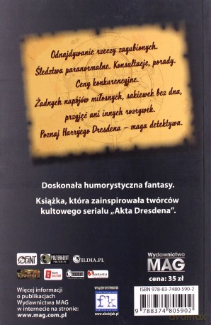 Rycerz lata. Akta Dresdena (Tom 4) - Jim Butcher [KSIĄŻKA]