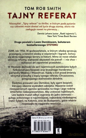 Tajny referat - Tom Rob Smith [KSIĄŻKA]