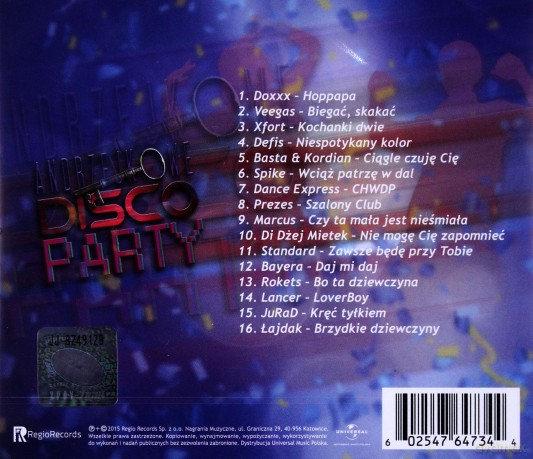 Andrzejkowe Disco Party [CD]