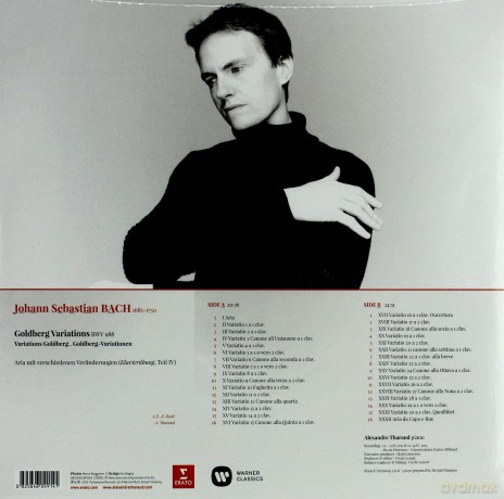 Alexandre Tharaud: Bach: Goldberg Variations [Winyl]
