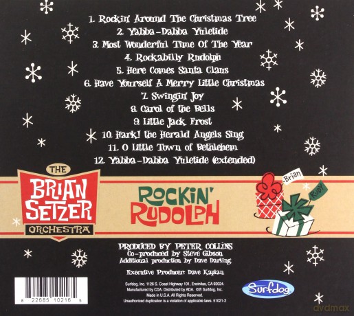 Brian Setzer Orchestra: Rockin' Rudolph [CD]