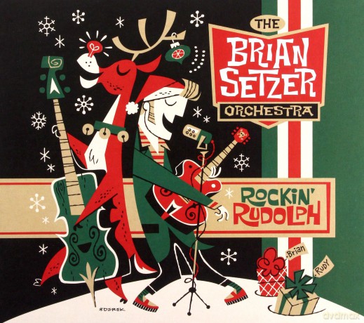 Brian Setzer Orchestra: Rockin' Rudolph [CD]