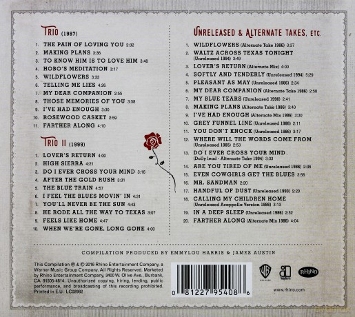 Dolly Parton & Linda Ronstadt & Emmylou Harris: The Complete Trio Collection [3CD]