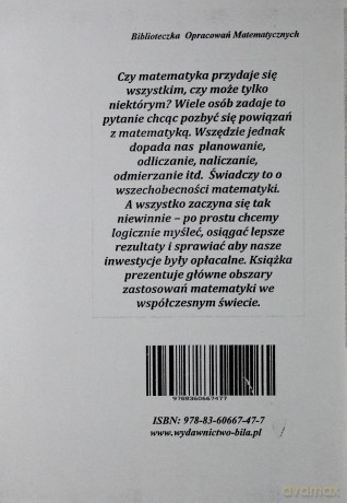 40 przykładów współczesnych zastosowań matematyki - Wiesława Regel [KSIĄŻKA]