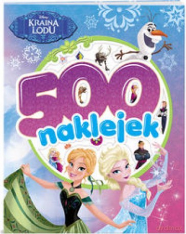 500 naklejek. Kraina lodu [KSIĄŻKA]