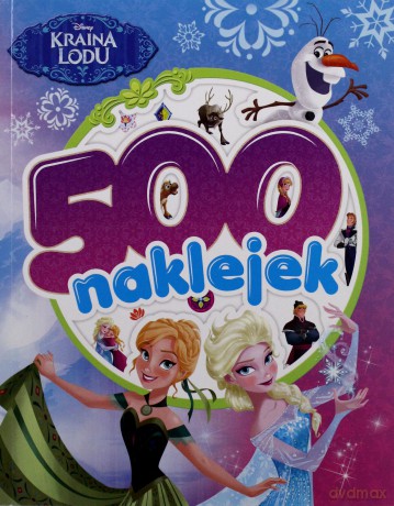 500 naklejek. Kraina lodu [KSIĄŻKA]