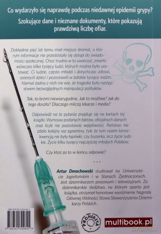 Afera grypowa. Szczepionki, pieniądze i kłamstwa - Artur Dmochowski [KSIĄŻKA]