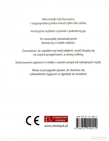 Antystresowa kolorowanka. Ornamenty [KSIĄŻKA]