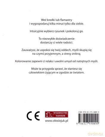 Antystresowa kolorowanka. Żywioły Świata Woda [KSIĄŻKA]