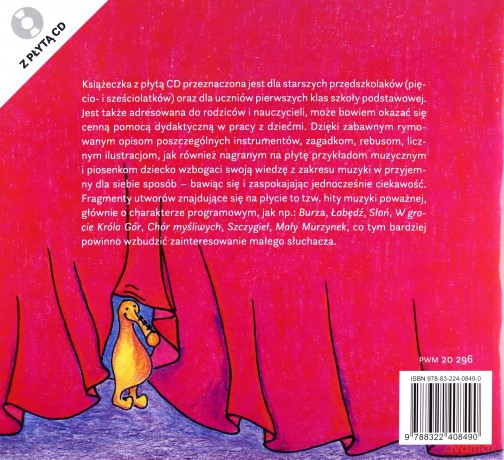 Bajka o instrumentach muzycznych - Joanna Wiśnios [KSIĄŻKA]+[CD]