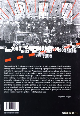 Barykady i katorga - Noj Giter Granatsztajn [KSIĄŻKA]