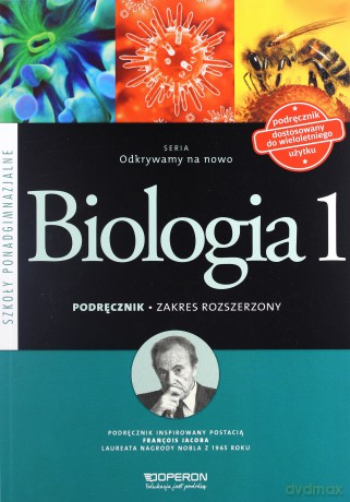 Biologia LO 1 Odkrywamy... podręcznik zakres rozszerzony [KSIĄŻKA]