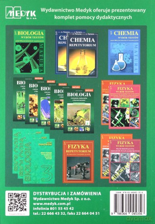 Biologia wybór testów - Andrzej Persona [KSIĄŻKA]