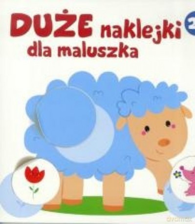 Duże naklejki dla maluszka - owieczka 2+ [KSIĄŻKA]
