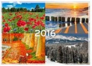 Kalendarz 2016 Trójdzielny Cztery Pory Roku GD848 [KALENDARZ]