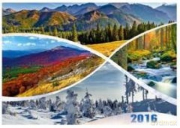 Kalendarz 2016 Trójdzielny Polskie Góry GD850 [KALENDARZ]