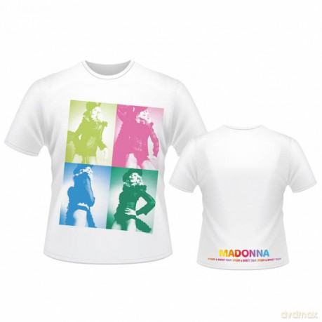 Madonna: Sugar Cubes (girl) White (M) [T-SHIRT]