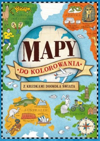 Mapy do kolorowania [KSIĄŻKA]
