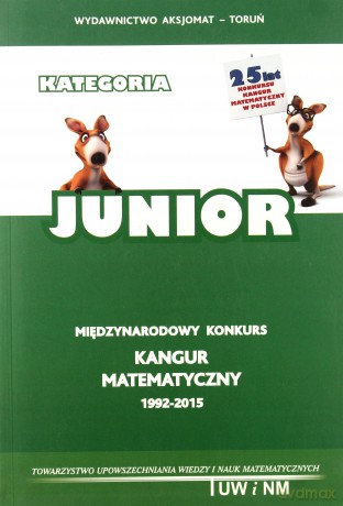 Matematyka z wesołym Kangurem. Poziom JUNIOR [KSIĄŻKA]